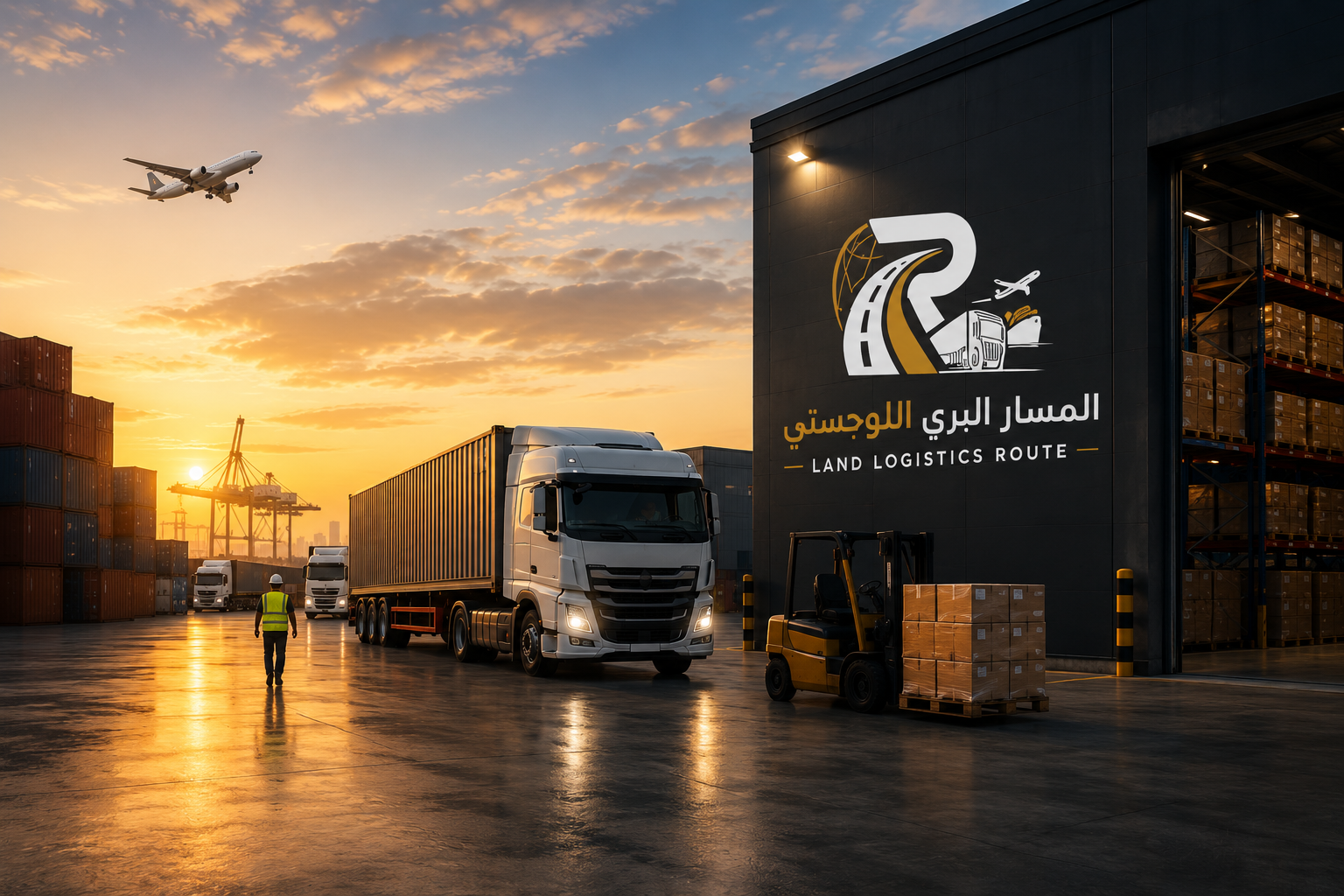 شركة المسار البري اللوجستي